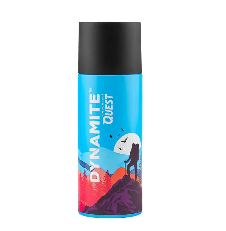 Amway DYNAMITEQuest Men's Deodorant 150ml (2) - Aerosol, Fresh Scent
