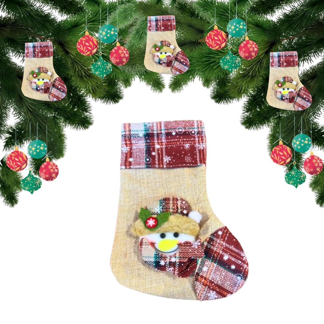 Wanna Party Christmas Stockings Decoration Christmas Hanging Socks Suitable for Christmas Tree Ornament Items Xmas Home Wall Decor- Set of 1 – view 2