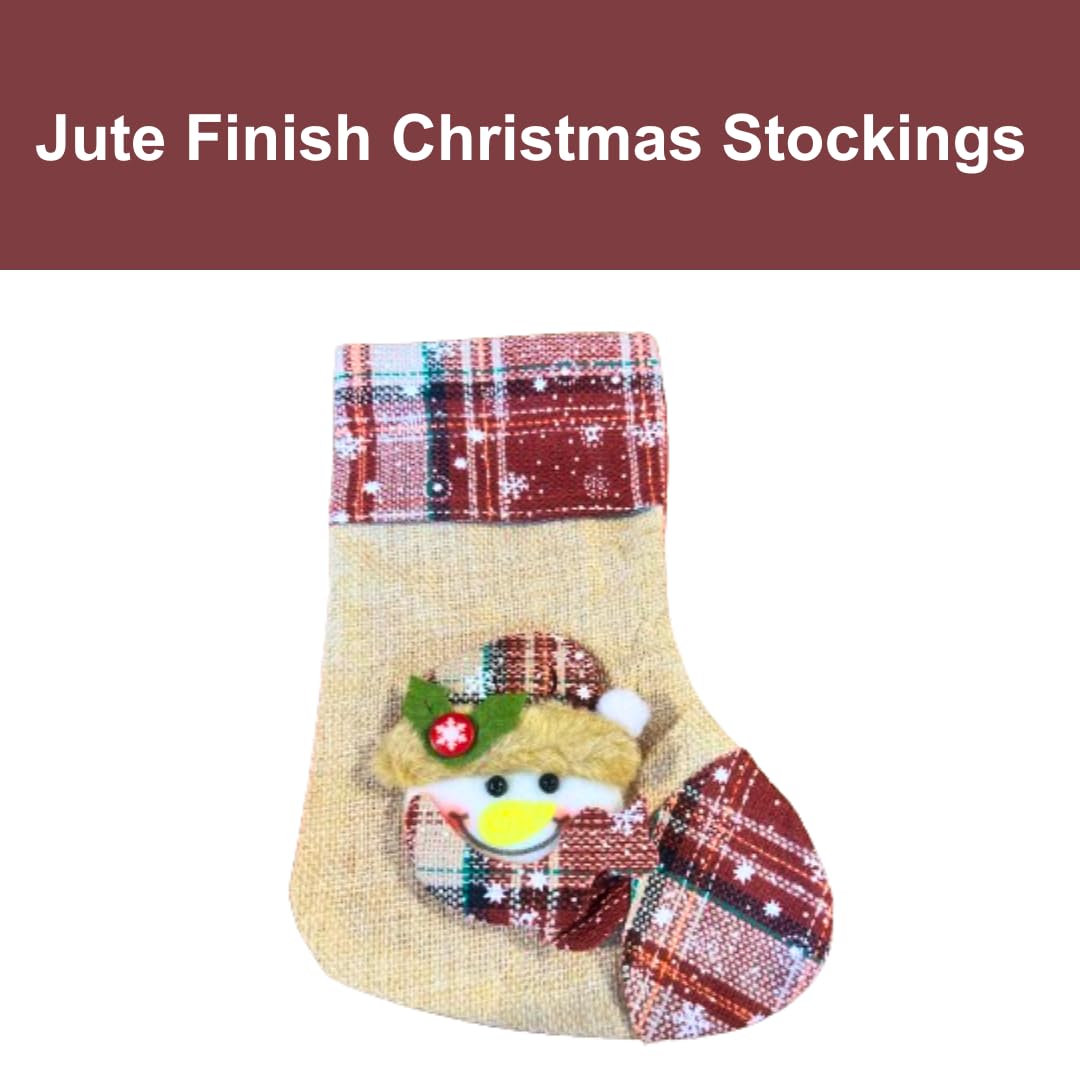Wanna Party Christmas Stockings Decoration Christmas Hanging Socks Suitable for Christmas Tree Ornament Items Xmas Home Wall Decor- Set of 1 – view 3