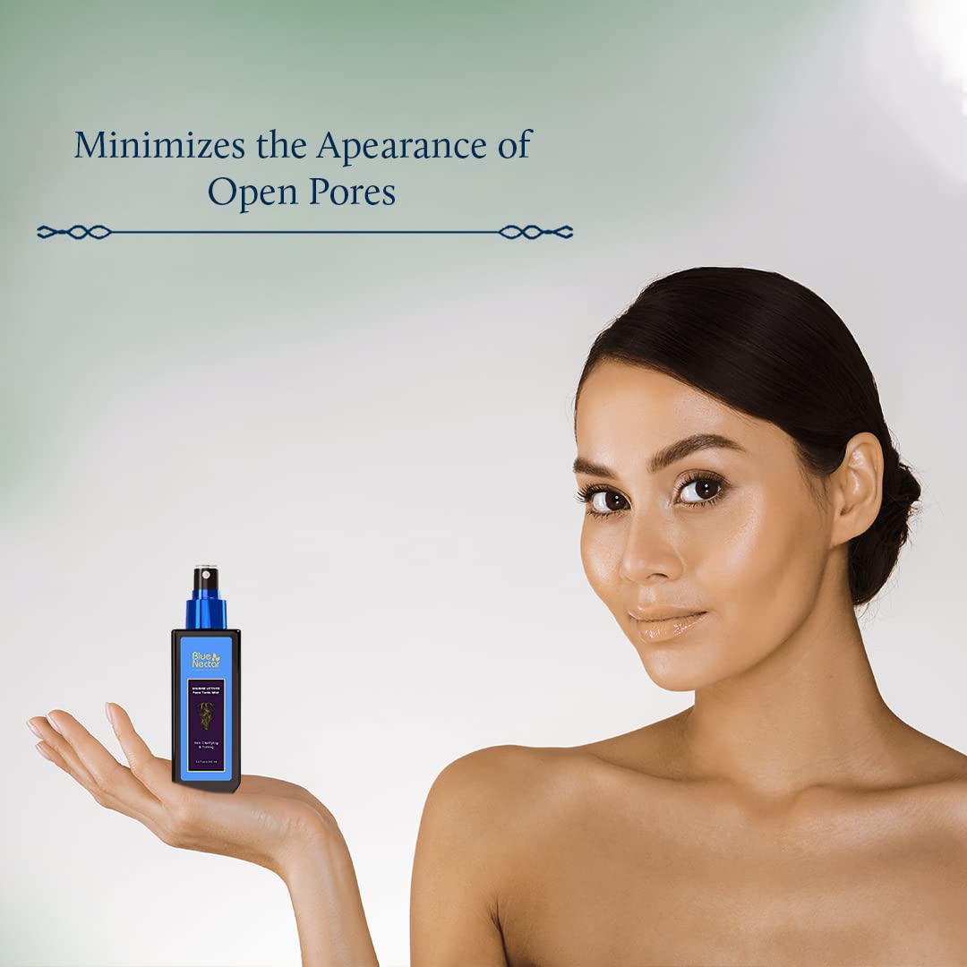 Blue Nectar Shubhr Steam Distilled Vetiver Toner Water & Cooling Calming Face Tonic Mist – view 3