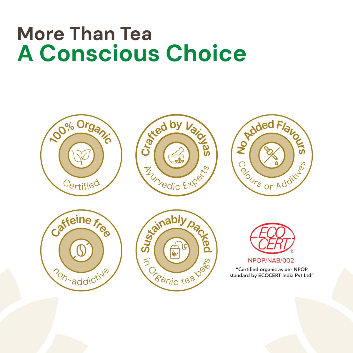 Maharishi Ayurveda Organic Certified Tulsi Green Tea Premium – view 6