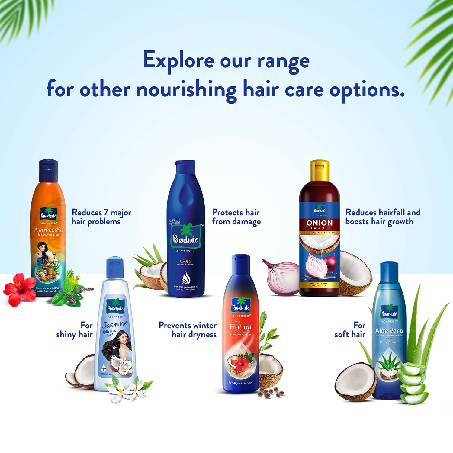 Parachute Advansed Gold Coconut Hair Oil, Pure Coconut Oil, Vitamin E for Long, Strong & Gorgeous Hair, 400 ml – view 6