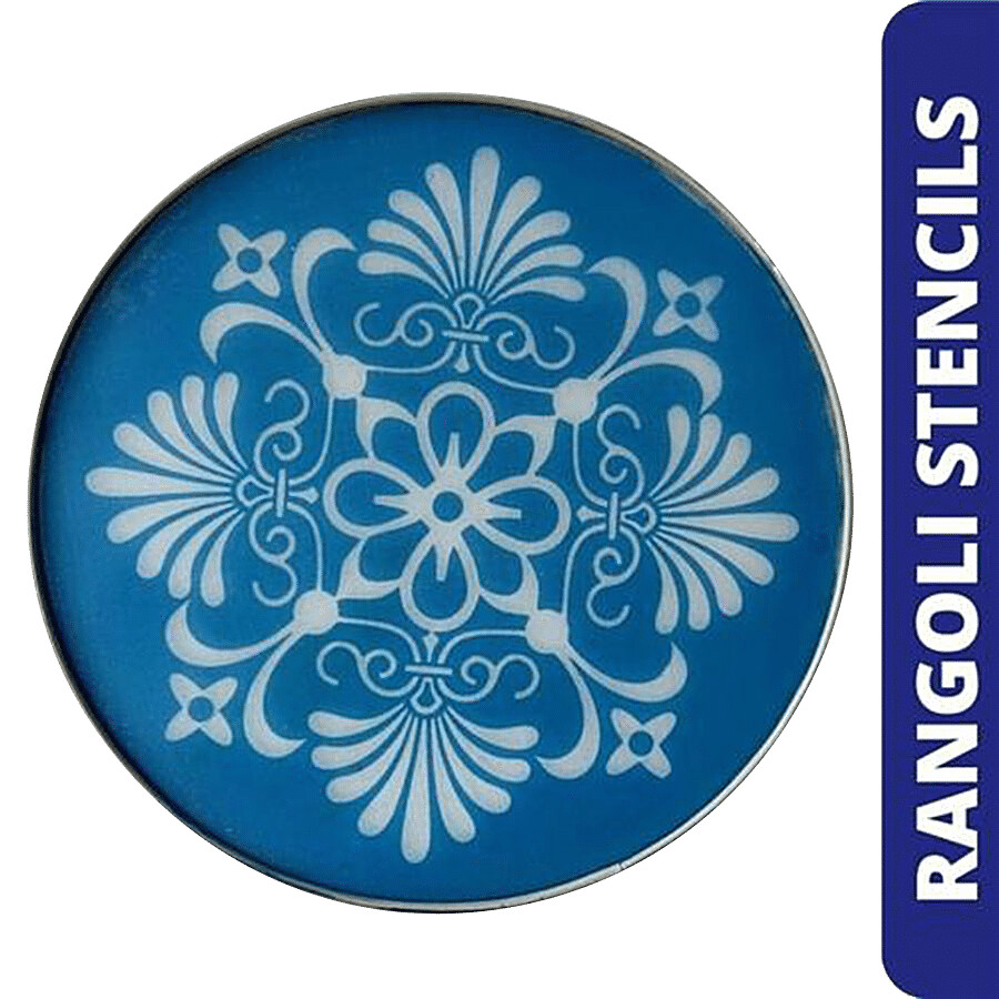 Creative Space Festival Rangoli Channi - For Pongal & Sankranti, Assorted, 30x30 cm 1 pc