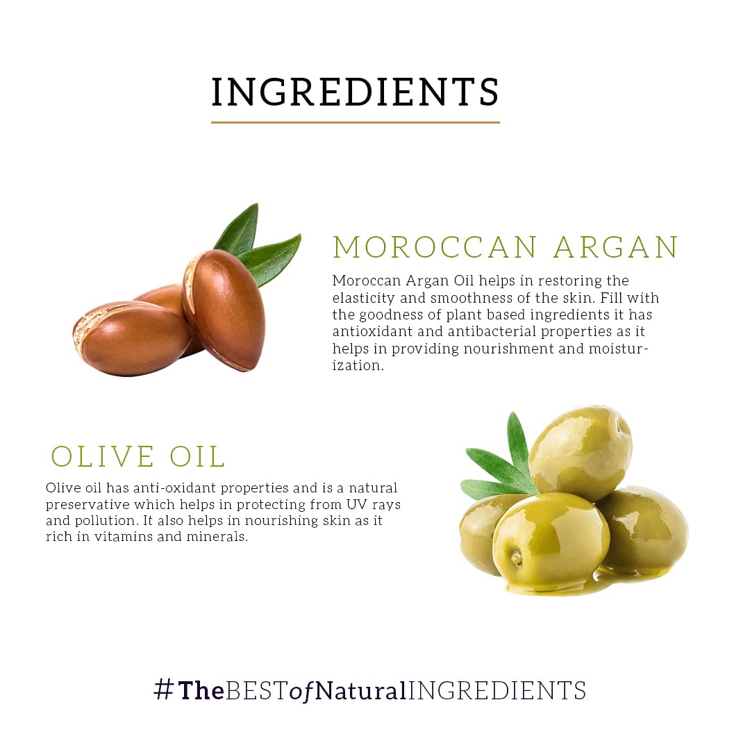 Khadi Natural Moroccan Argan Hair Mask 200gm-Powered Botanics – view 6