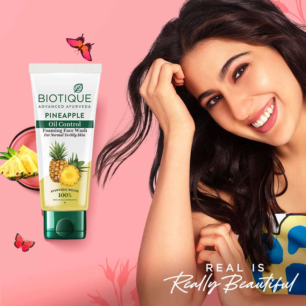 Biotique Pineapple Oil Control Foaming Face Wash – view 2