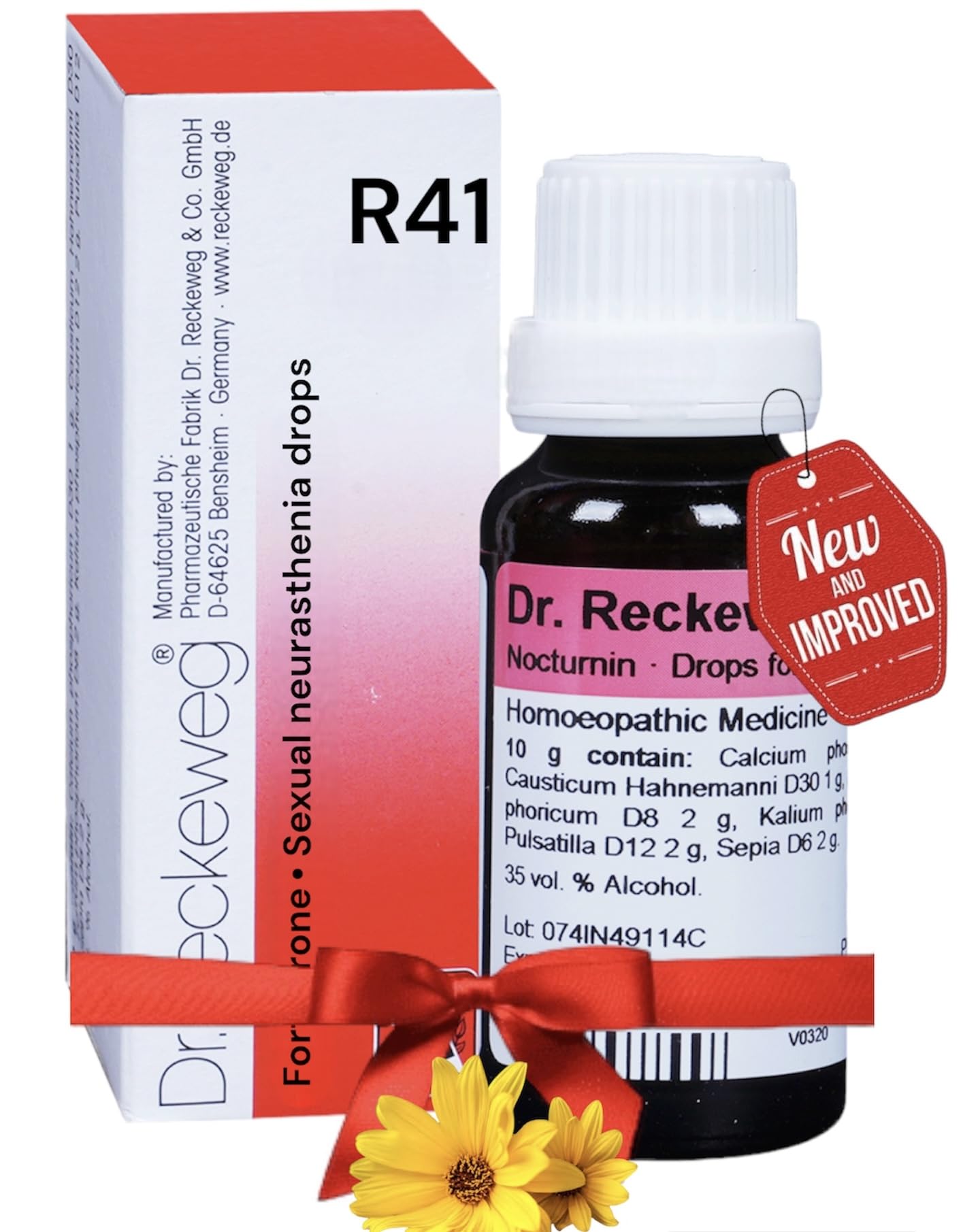 Dr. Reckeweg R41 Sexual_Neurasthenia Drop (1 X 22ml) - 1 MONTH PACK – view 1