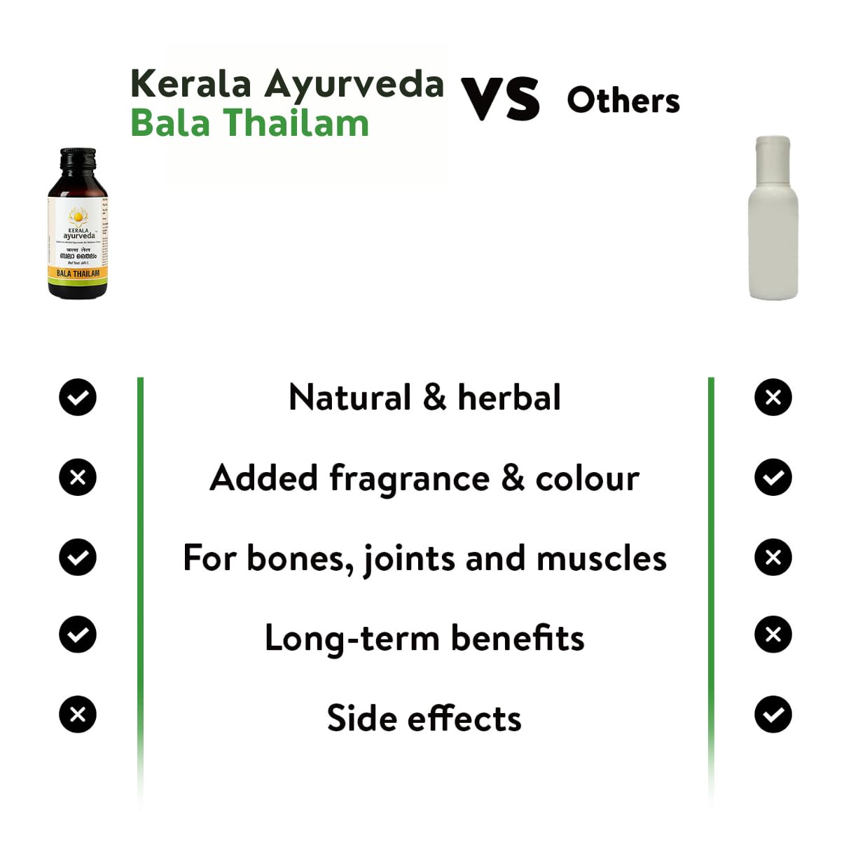 Kerala Ayurveda Bala Thailam 450 ml – view 5