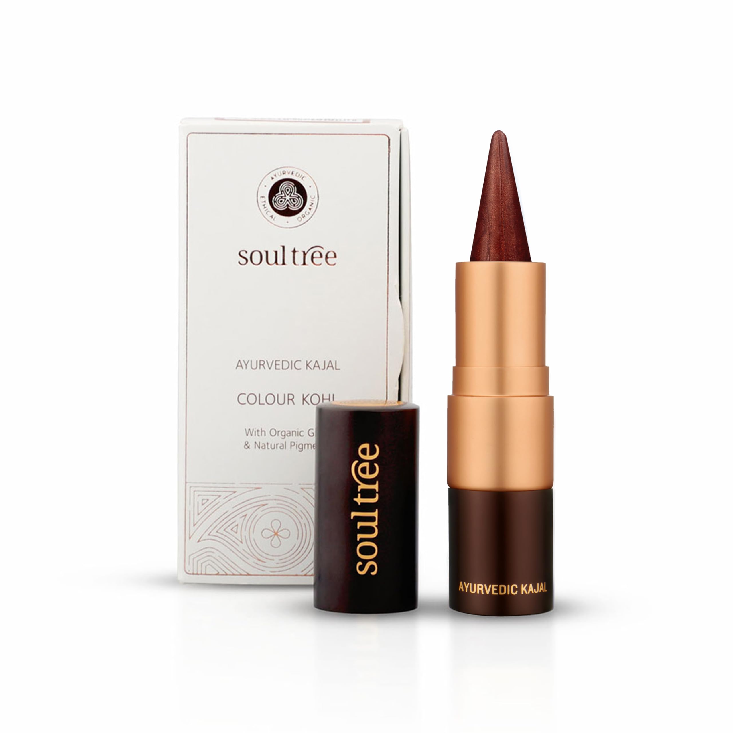 SoulTree Ayurvedic kajal stick in Copper Tint 009 shade