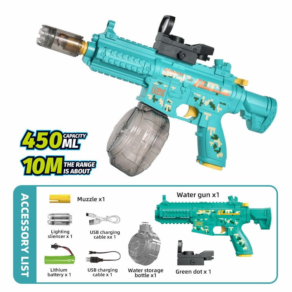 Chigy Wooh M416 Electric Automatic Water Gun Toy for Kids – view 2
