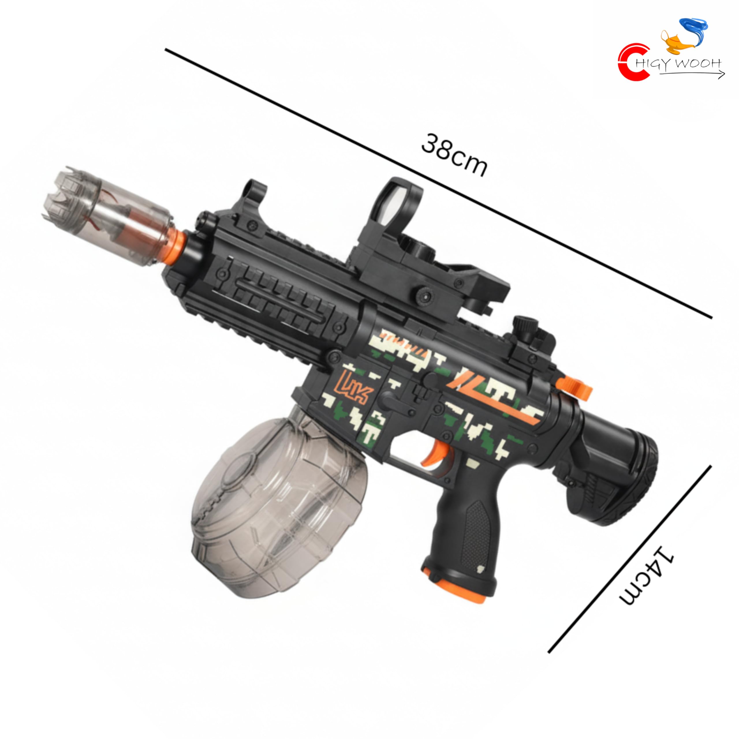 Chigy Wooh M416 Electric Automatic Water Gun Toy for Kids – view 3