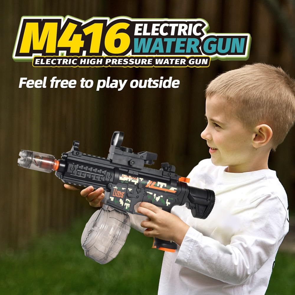 Chigy Wooh M416 Electric Automatic Water Gun Toy for Kids – view 5