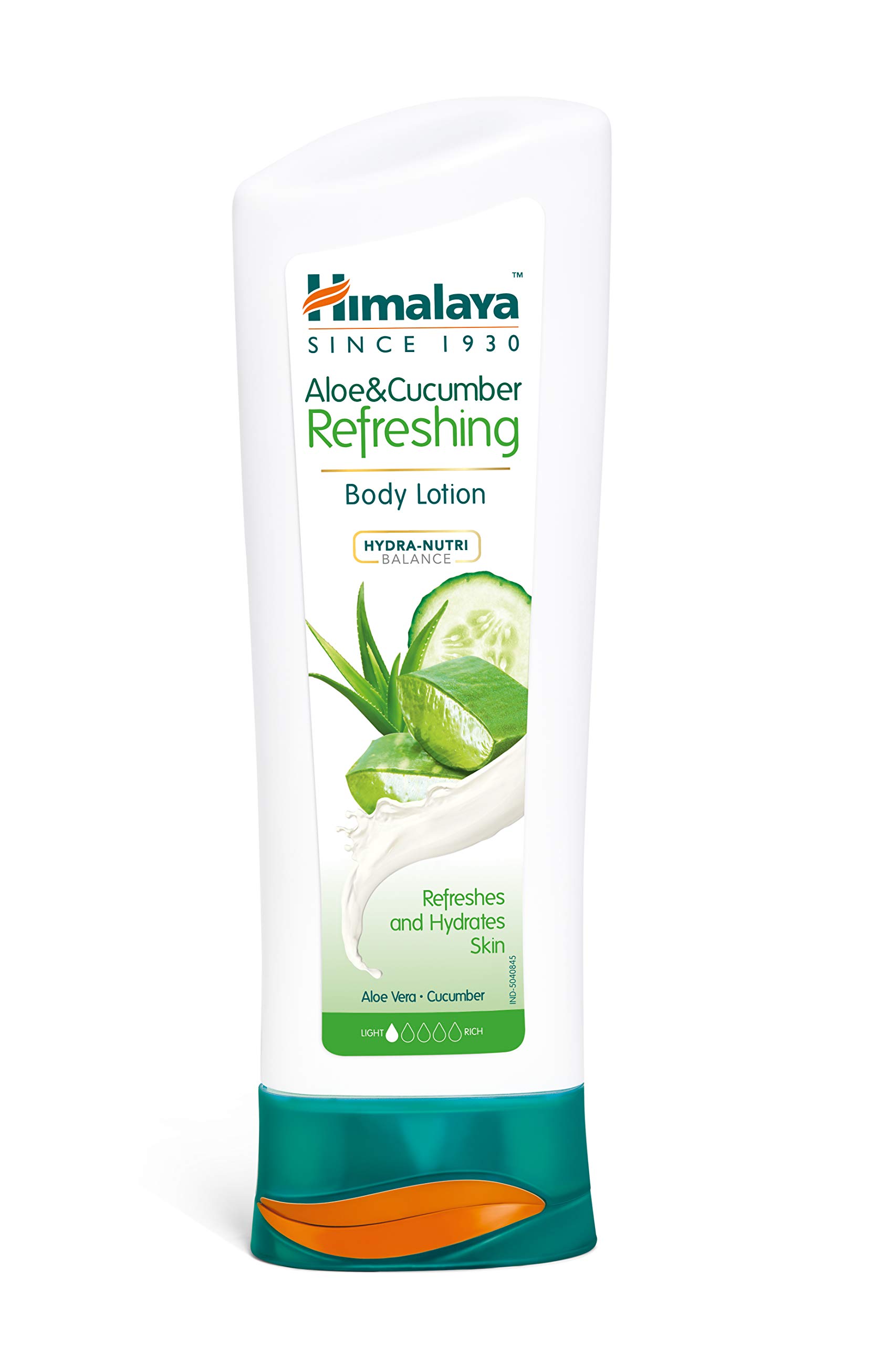 Himalaya Aloe and Cucumber body lotion bottle front view
