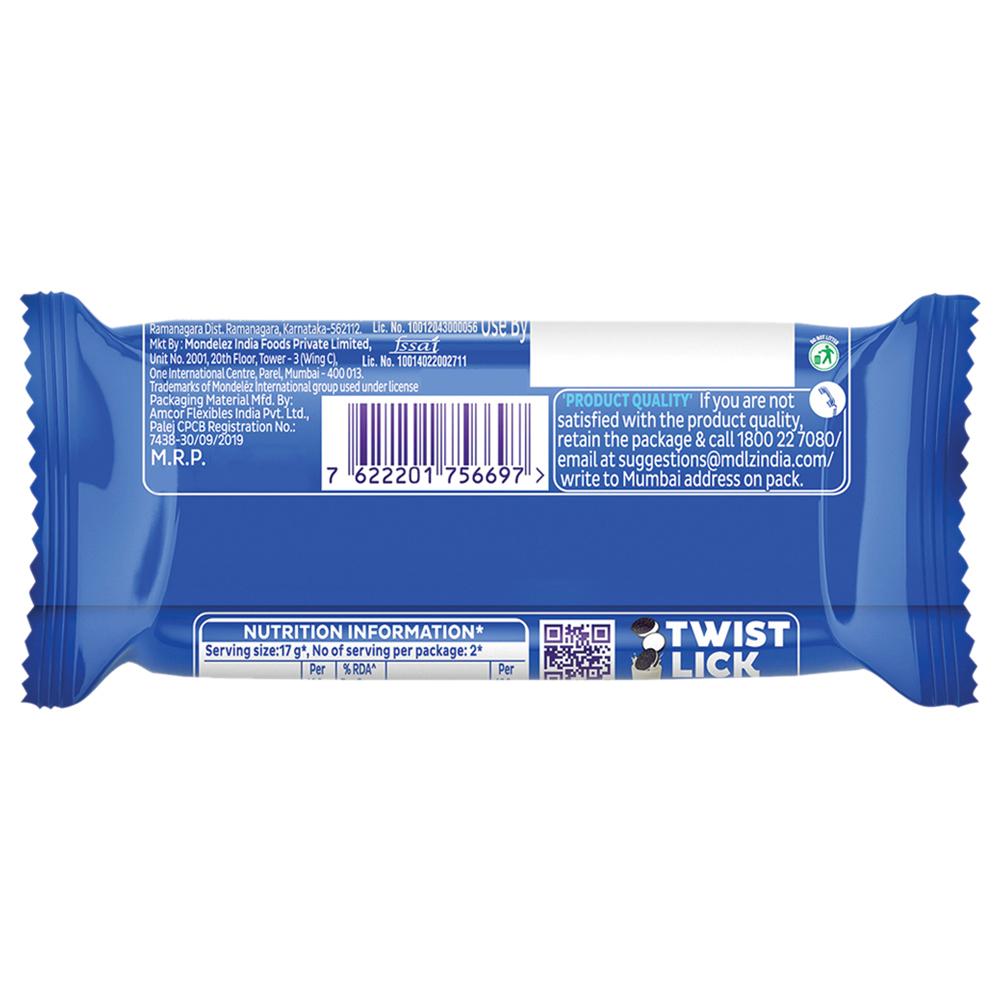 Cadbury Oreo Original Vanilla Cream Sandwich Biscuits 43.75 G – view 2