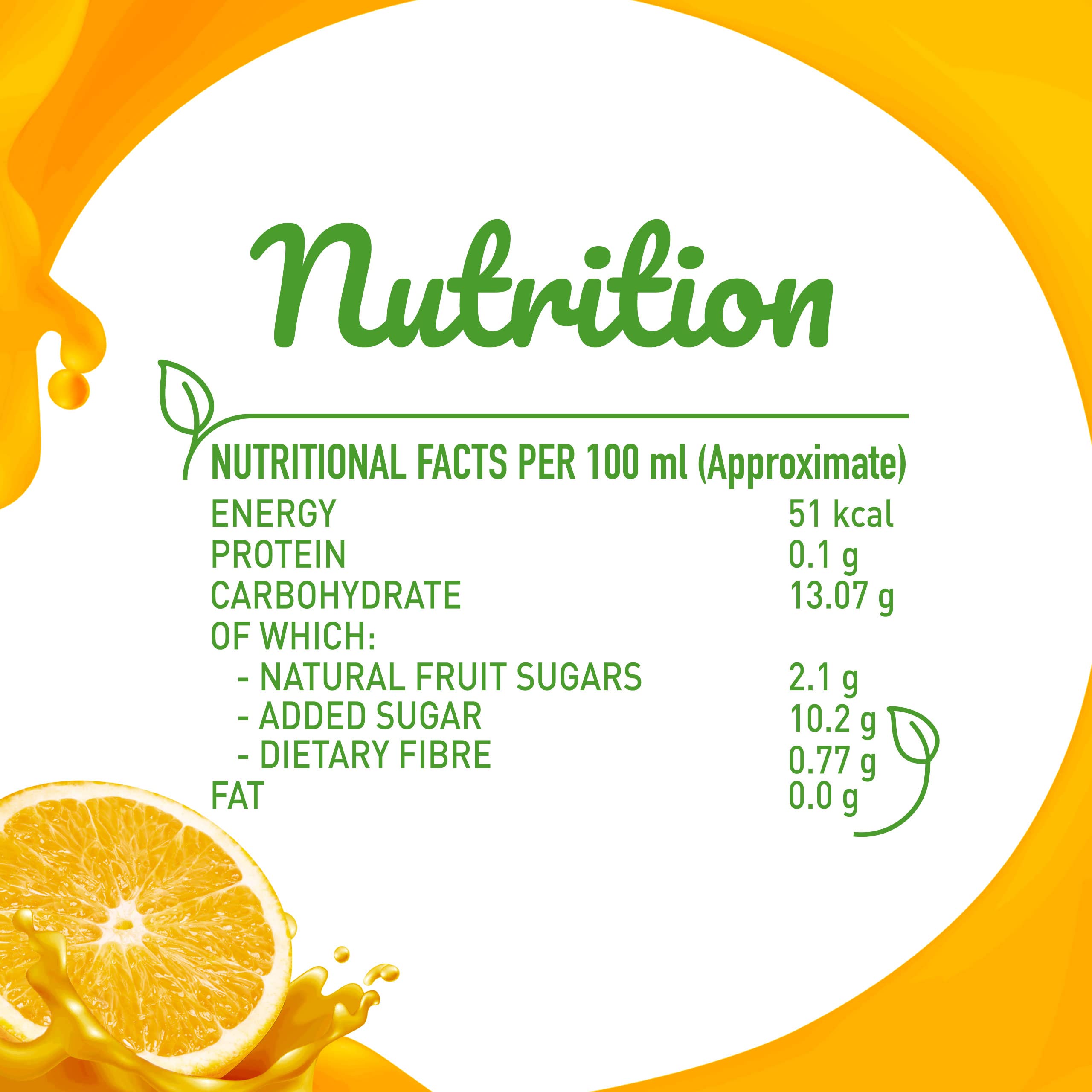 B Natural Orange Juice, Goodness of Fiber, 1 Litre – view 7