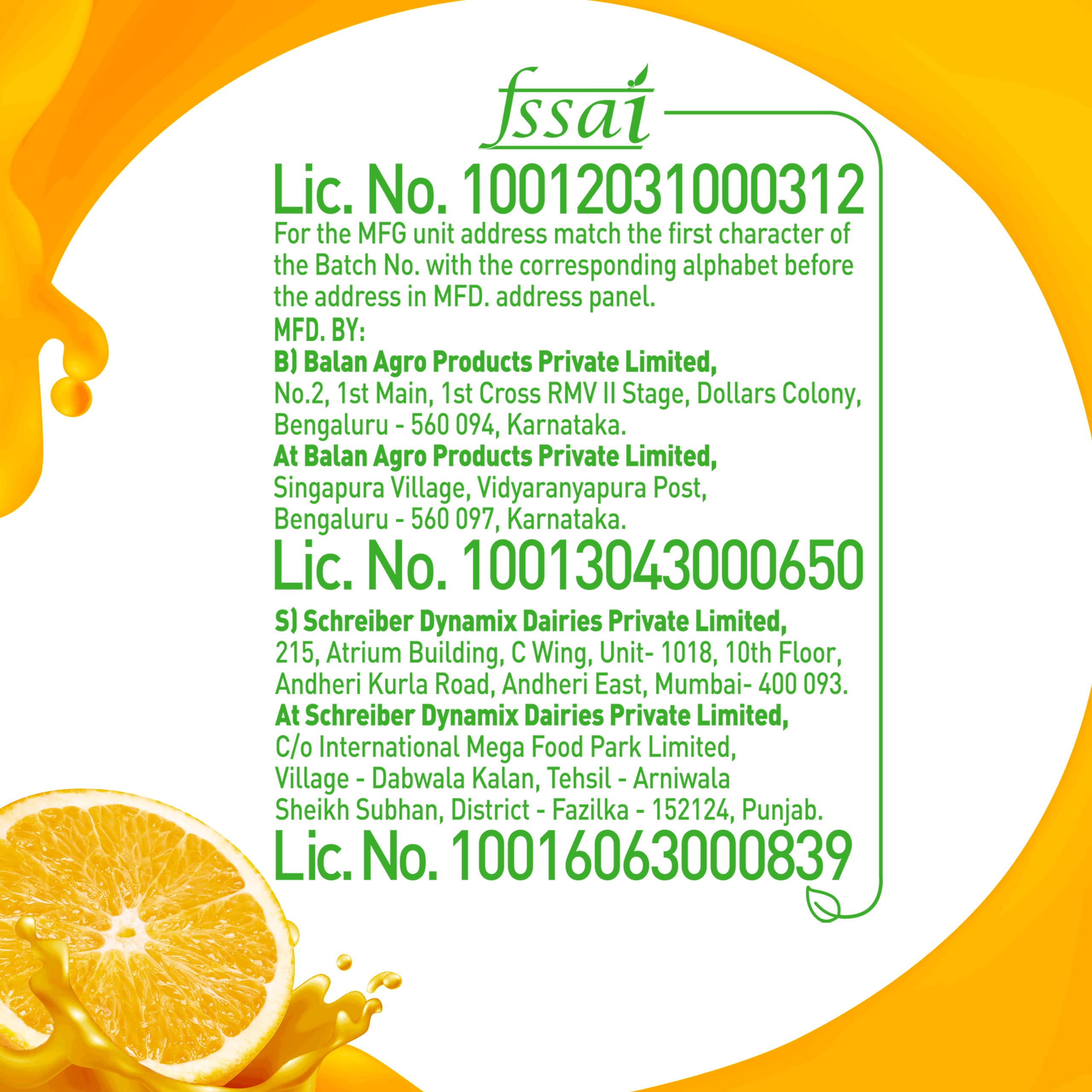 B Natural Orange Juice, Goodness of Fiber, 1 Litre – view 8