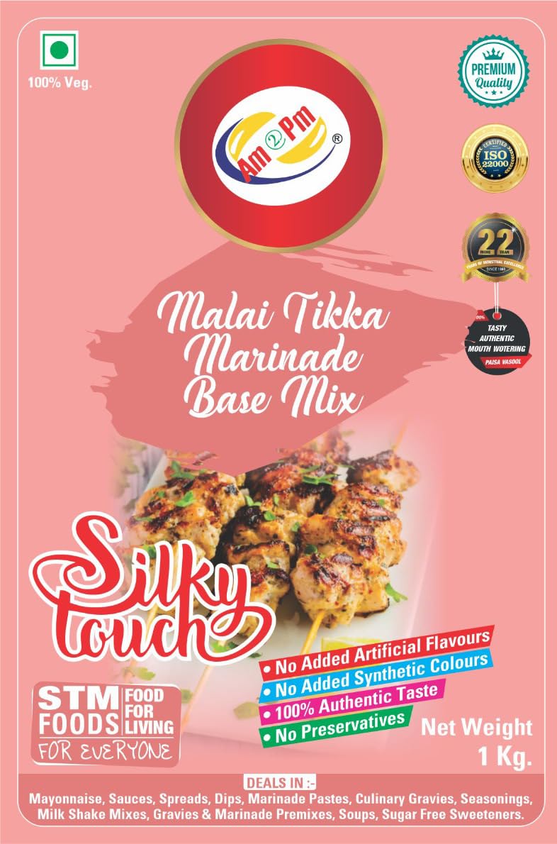 Am 2 Pm - Malai Tikka Marinade Base Powder 1kg Mix – view 5