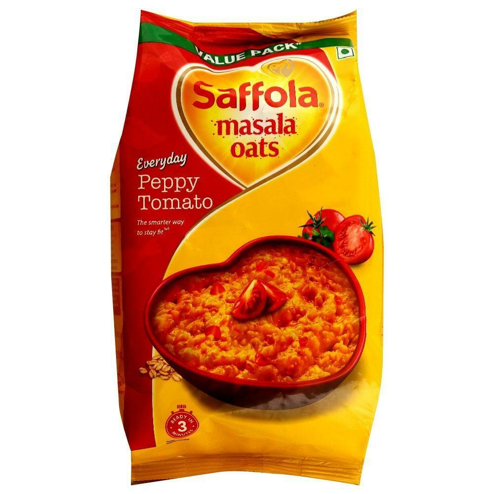 Saffola Peppy Tomato Instant Masala Oats 500 G – view 1