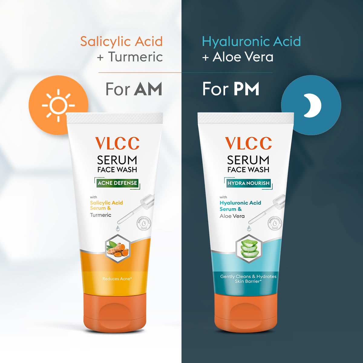 VLCC Salicylic Acid & Turmeric Serum Facewash - 150 ml to Reduce Acne for AM – view 3