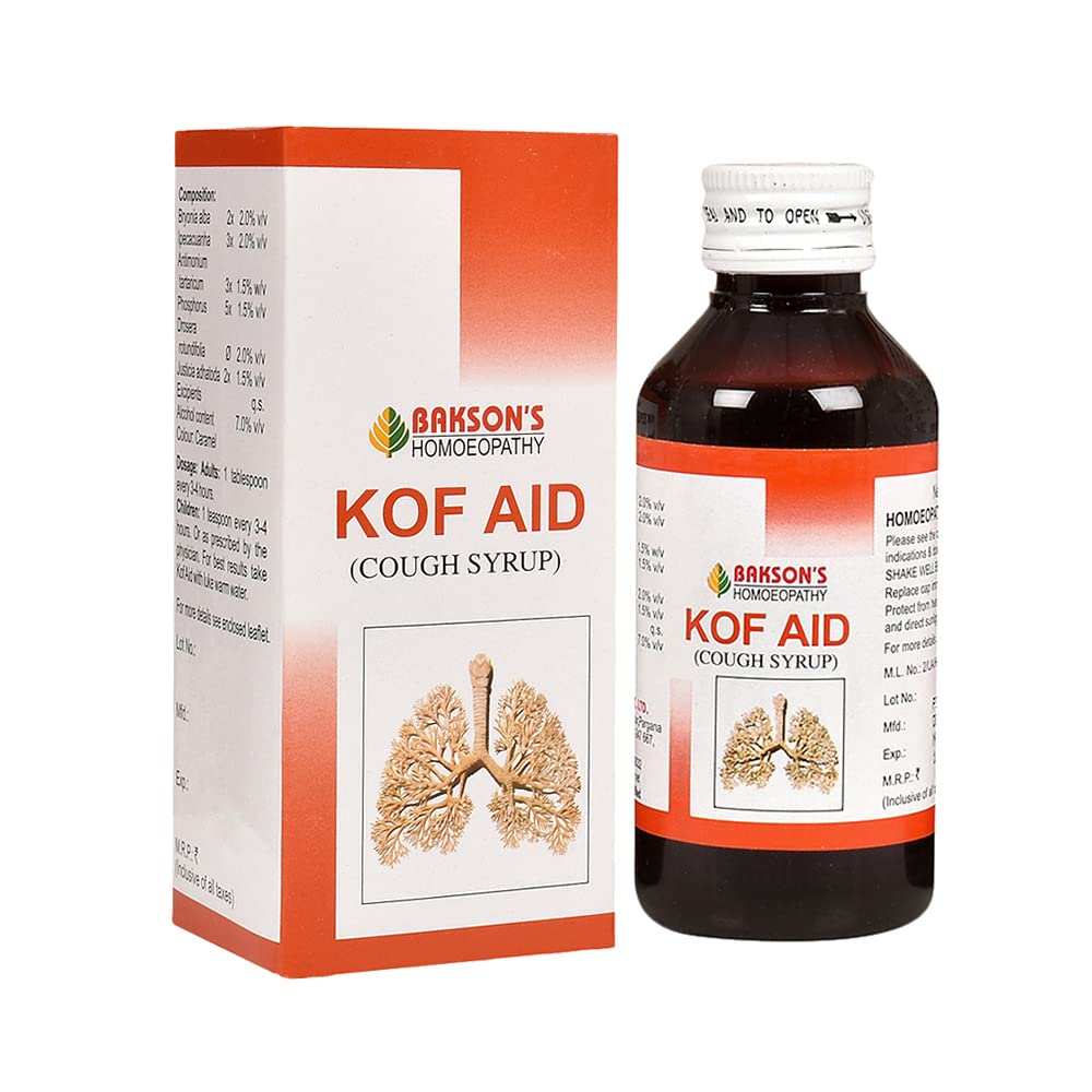 Bakson Kof Aid Syrup 115 ml two bottle pack