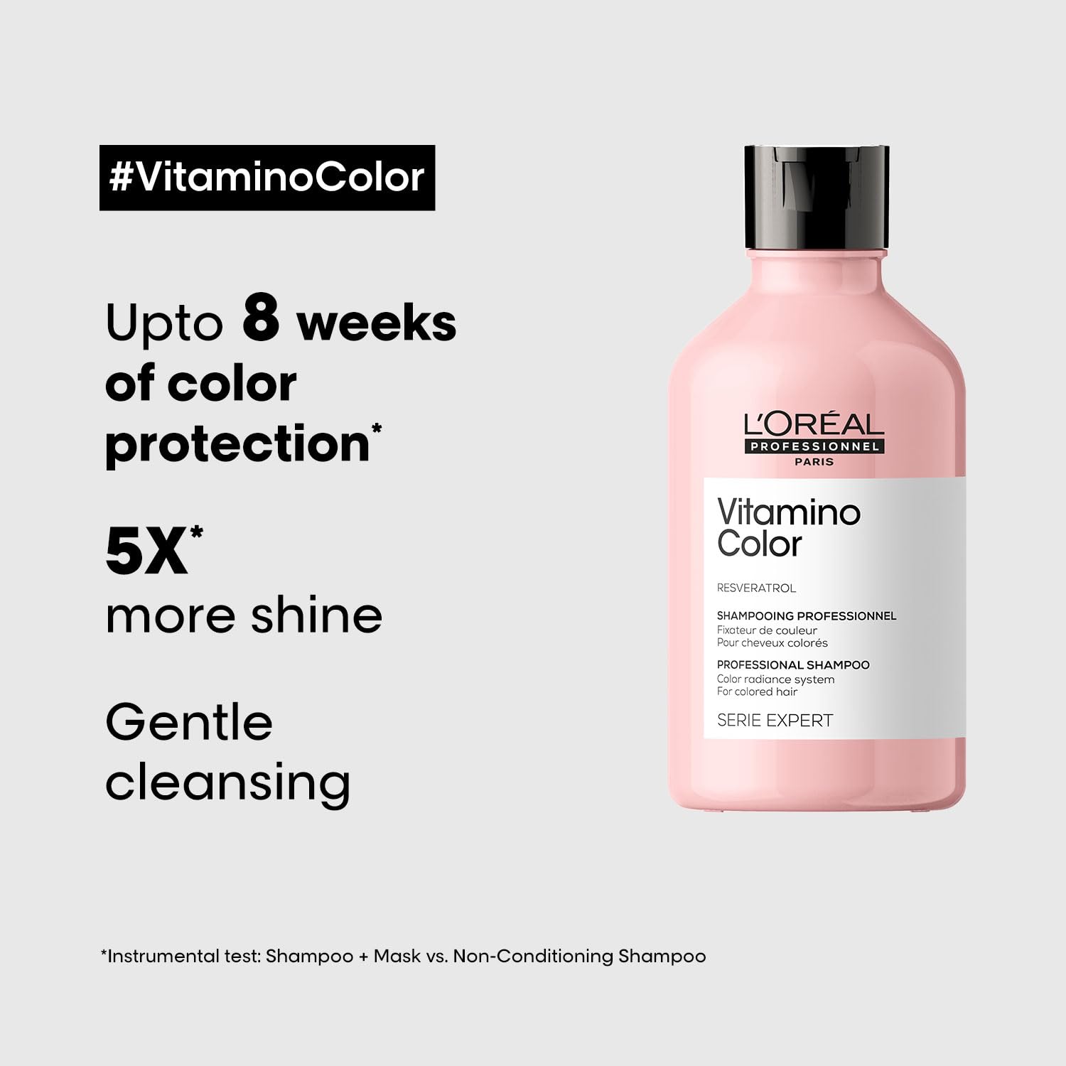 L'OREAL PROFESSIONNEL PARIS Vitamino Color Shampoo For Coloured Hair, 300Ml – view 3