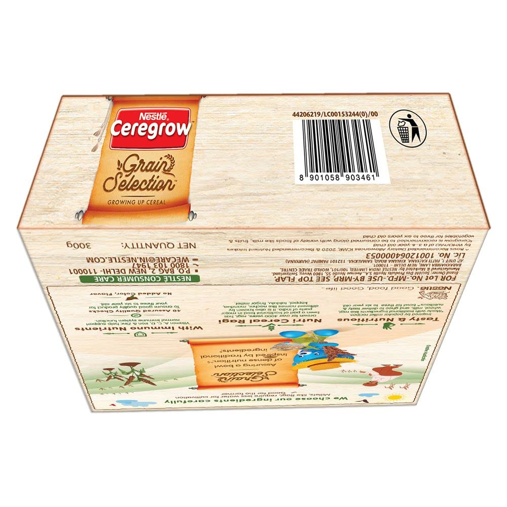 NESTLE CEREGROW Grain Selection with Nutri-cereal Ragi, Mixed Fruit & Ghee – view 7