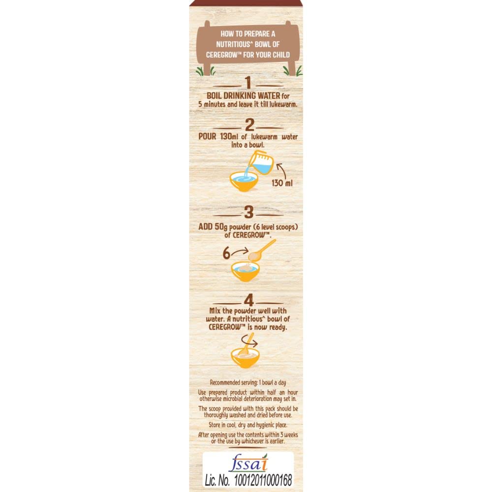 NESTLE CEREGROW Grain Selection with Nutri-cereal Ragi, Mixed Fruit & Ghee – view 8