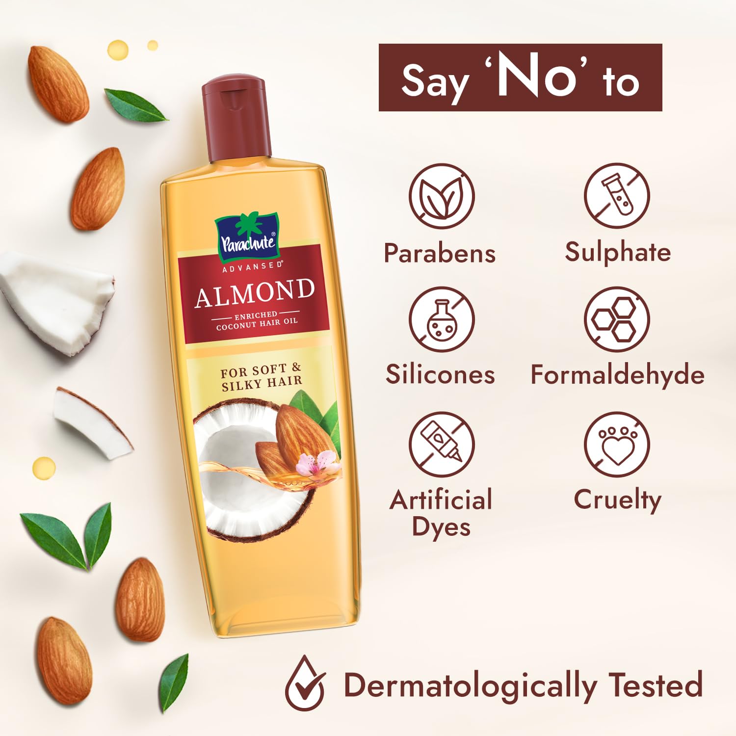 Parachute Advansed Almond-enriched Coconut Hair Oil – view 6