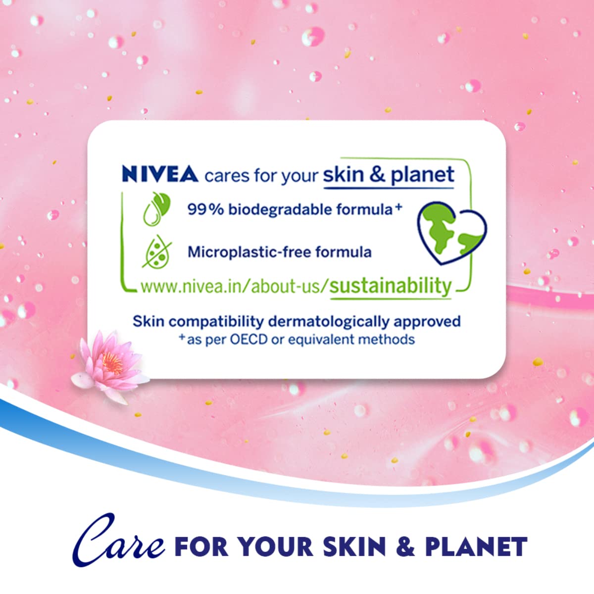 NIVEA Waterlily and oil 125 ml Body Wash – view 8