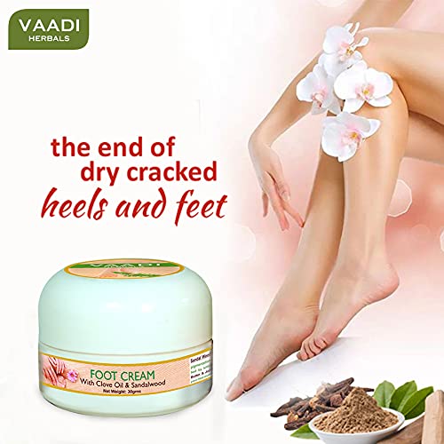 Vaadi Herbals Foot Cream, Clove and Sandal Oil, 30g x 3 – view 4