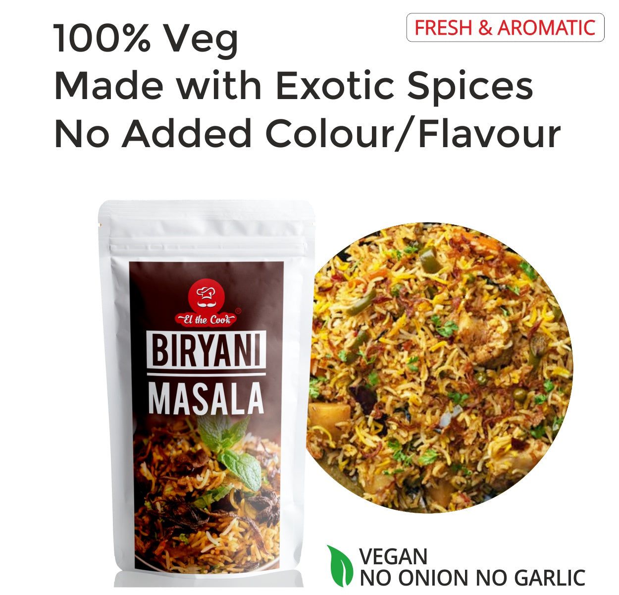 El The Cook Royal Biryani Masala 50g – view 6