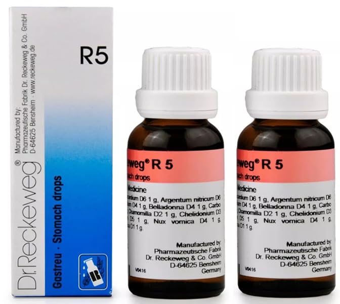 Dr. Reckeweg R5 stomach drops 22 ml pack of 2
