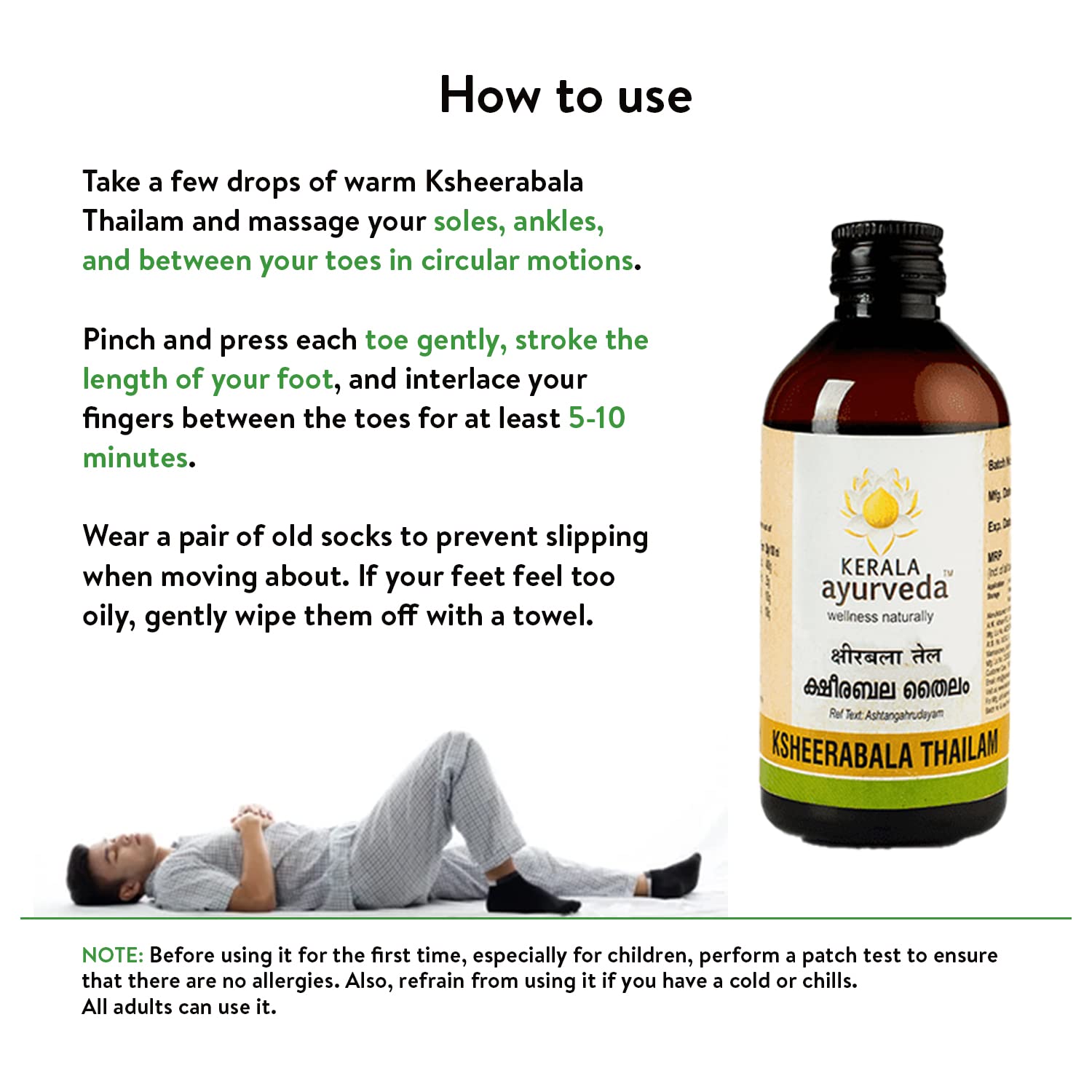 Kerala Ayurveda Ksheerabala Thailam 450ml – view 4