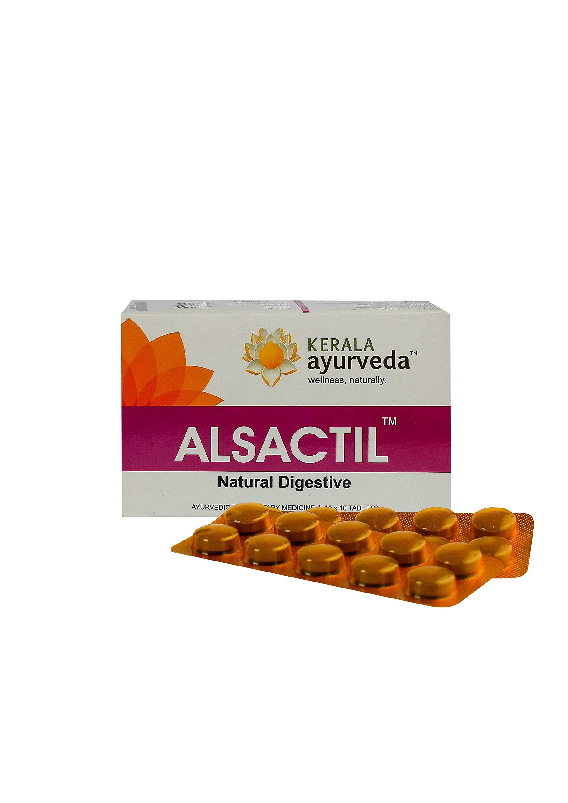 Kerala Ayurveda Alsactil Tablet - 100 Tablets – view 2
