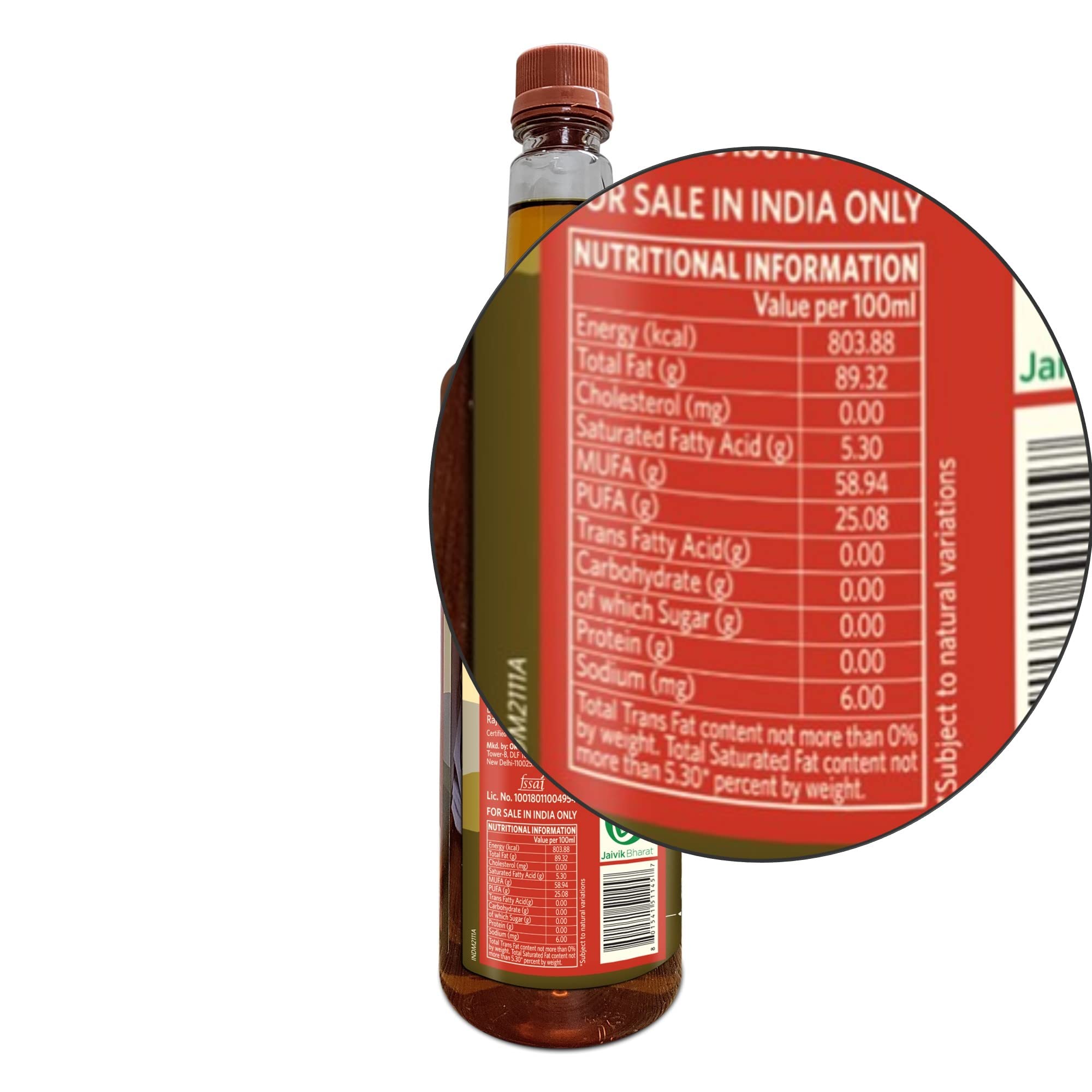 ORGANIC INDIA Mustard Oil - 1 Ltr (Pack of 2) – view 4