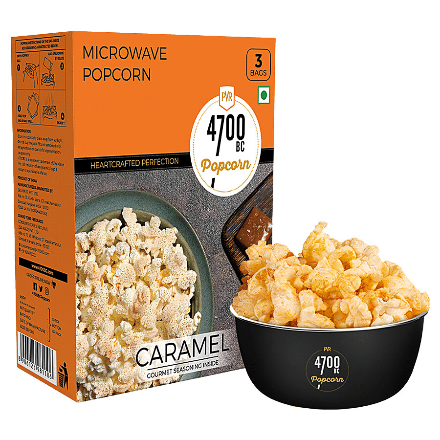 4700BC Microwave Popcorn - Caramel 294 g – view 3