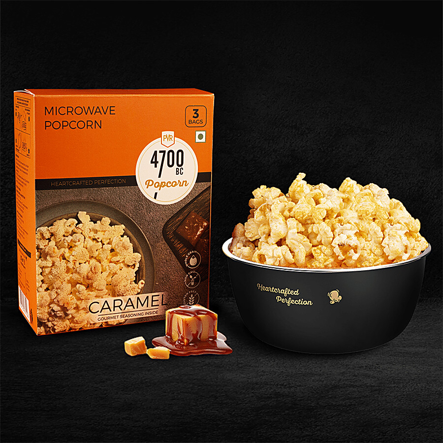4700BC Microwave Popcorn - Caramel 294 g – view 4
