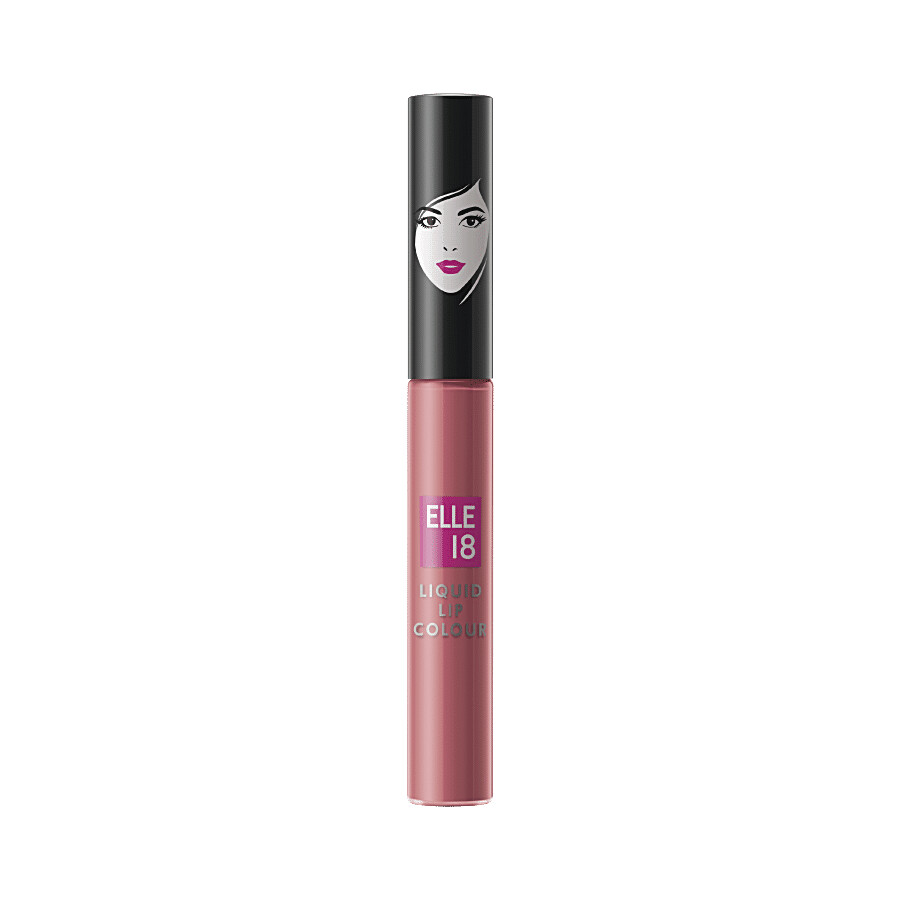 Elle 18 Lit Lip matte liquid lipstick in Nude Pumps