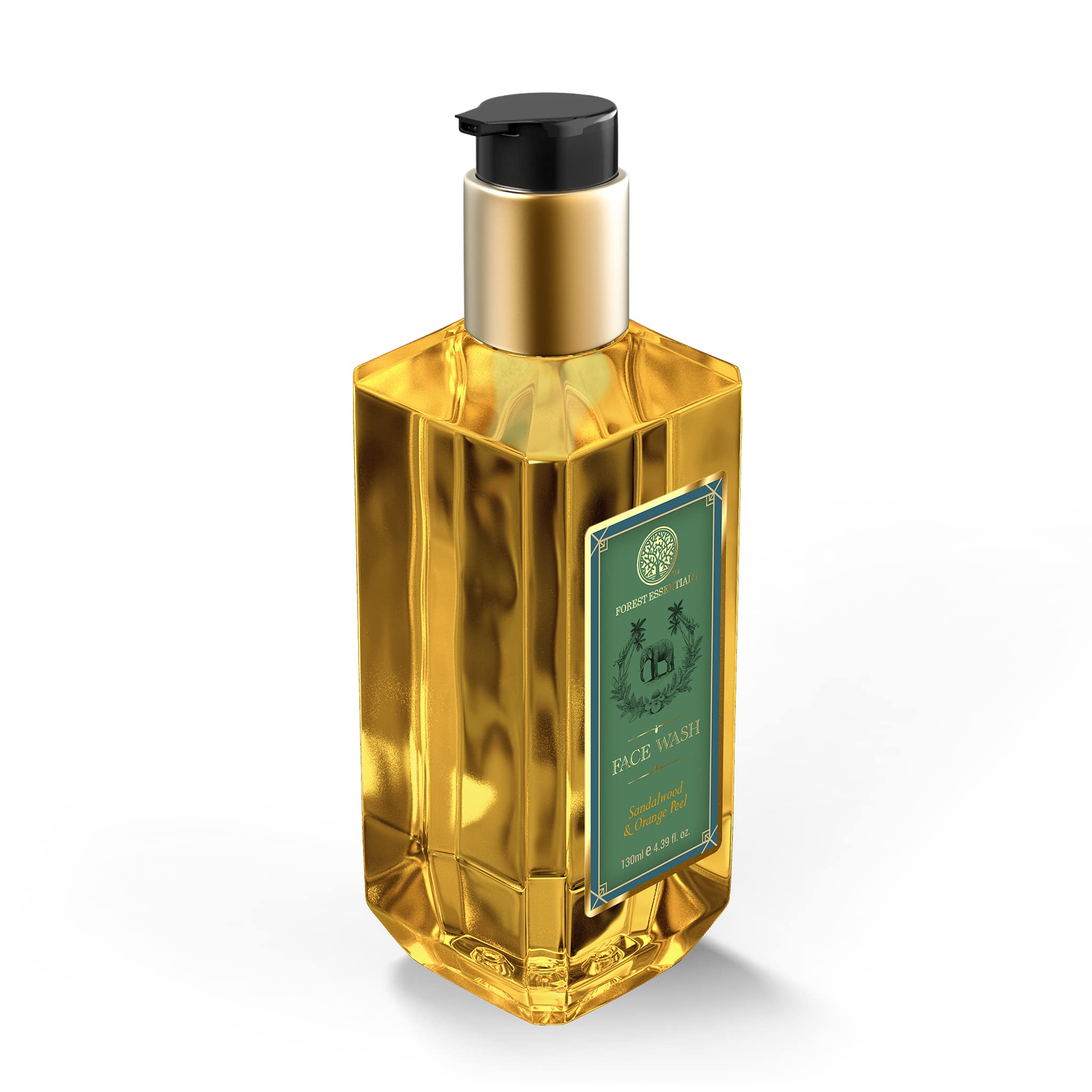 Forest Essentials Facial Cleanser Sandalwood & Orange Peel & Forest Essentials Delicate Facial Cleanser Kashmiri Saffron & Neem – view 3