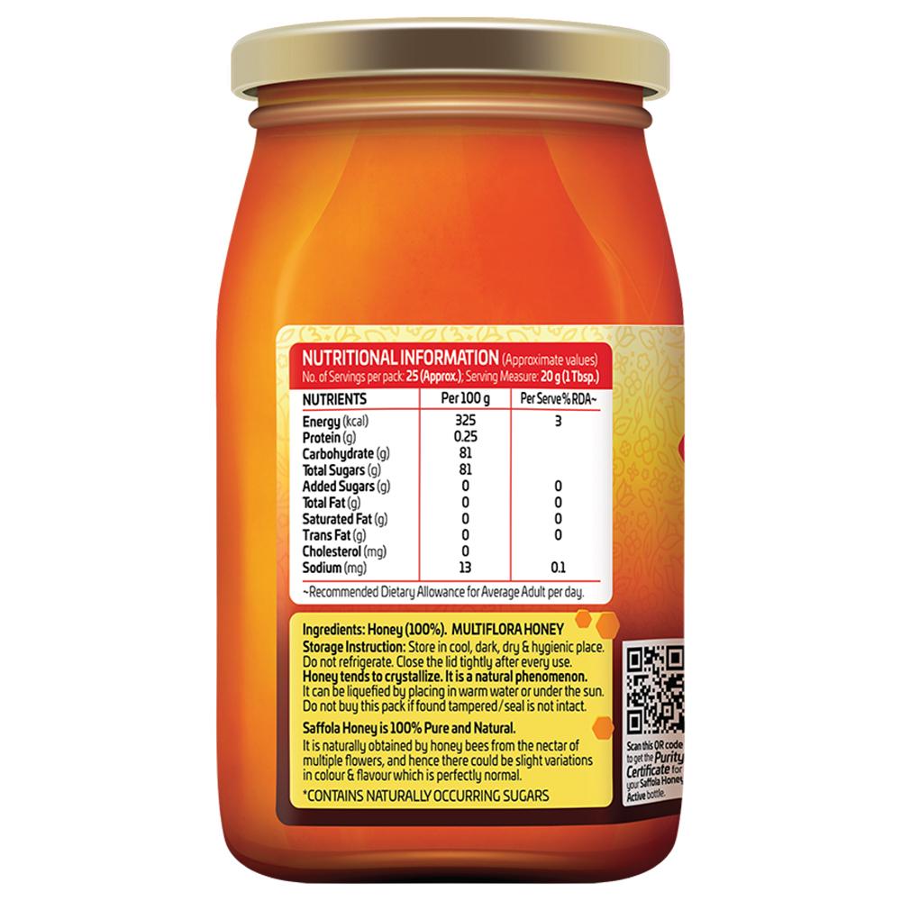 Saffola Active Honey 500 G – view 4