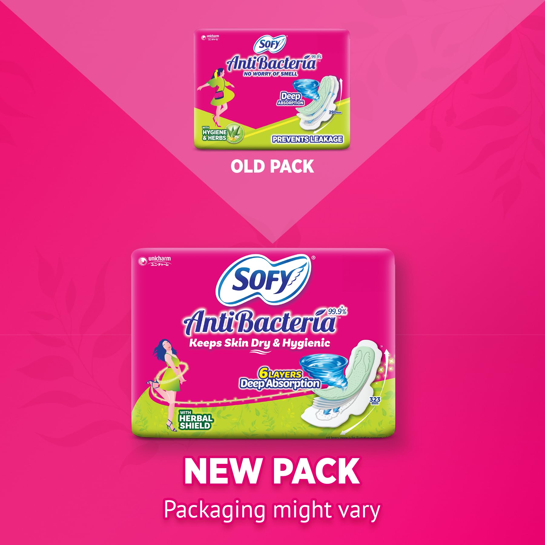 Sofy Anti Bacteria Extra Long Sanitary Pads, Pack of 30 – view 9