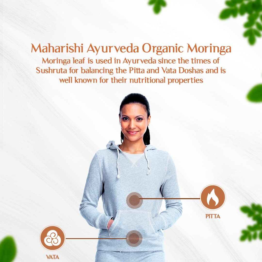 Maharishi Ayurveda Organic Moringa Tablets 500 MG – view 2