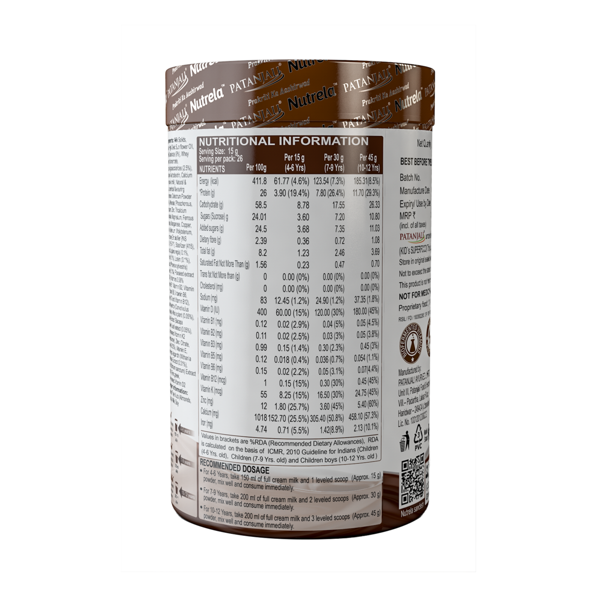 Patanjali Nutrela Kid's Superfood 400 g – view 3