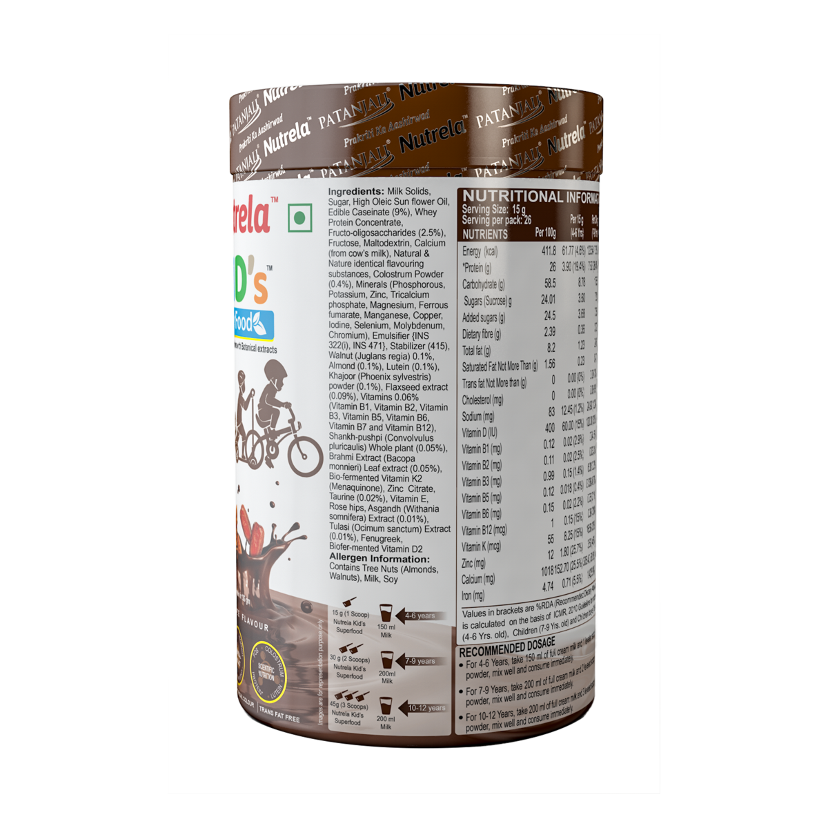 Patanjali Nutrela Kid's Superfood 400 g – view 4