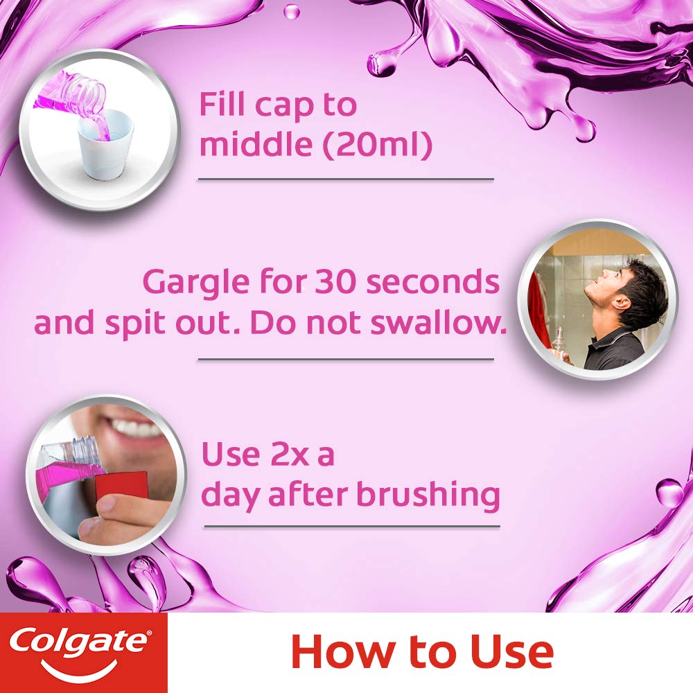Colgate Plax Mouthwash, Liquid - 250Ml (Gentle Care) (Pack Of 1) – view 4