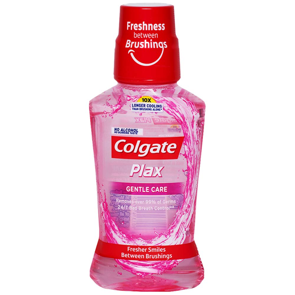 Colgate Plax Mouthwash, Liquid - 250Ml (Gentle Care) (Pack Of 1) – view 6