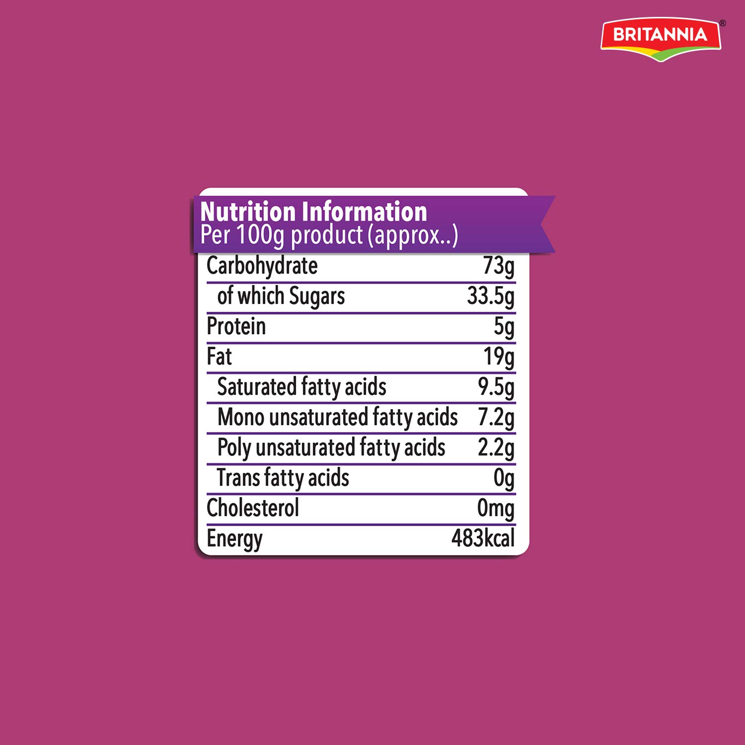 Britannia Jim Jam Cream Biscuits, 100g (Pack of 5) – view 4