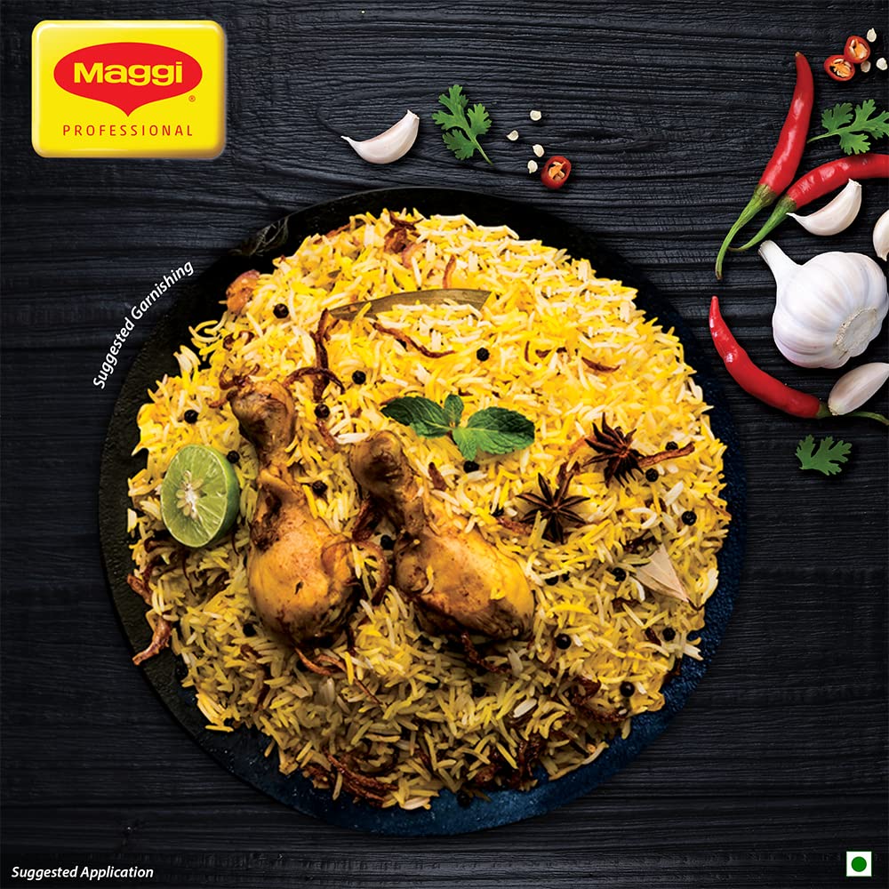 MAGGI Professional Hyderabadi Biryani Seasoning, 200 g, Inspired By The Kitchen of Nizams, Signature Hyderabadi Biryani Masala – view 5