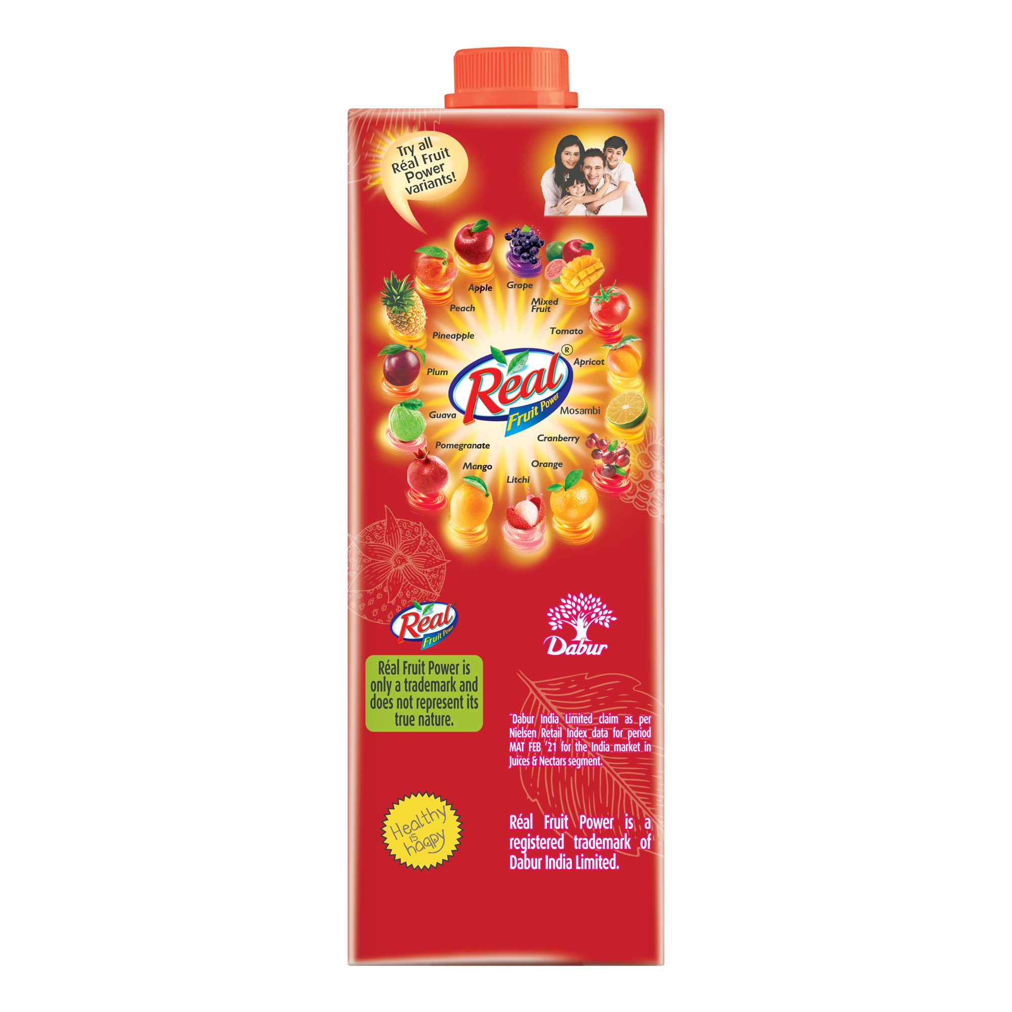 DABUR Real Mixed Berries Fruit Juice-1L – view 8