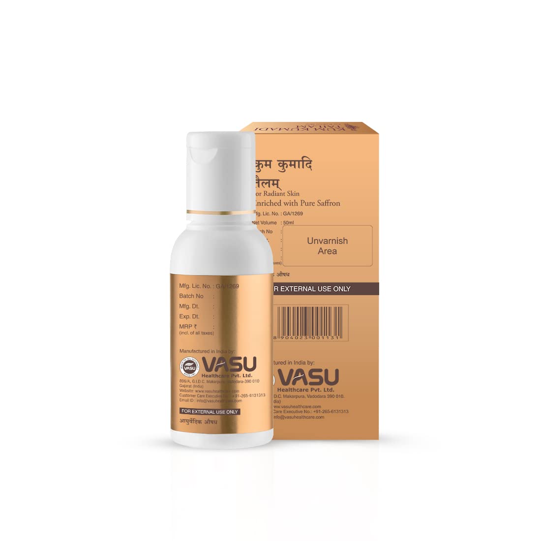 Kum Kumadi Tailam For Blemishes & Scars 50 ml (Pack of 3) – view 2