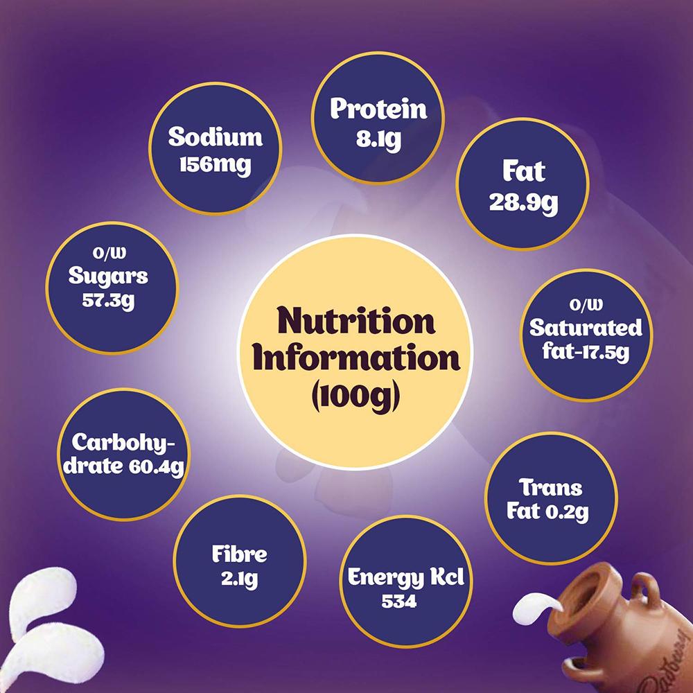 Cadbury Dairy Milk Family Pack Chocolate 130 G – view 4